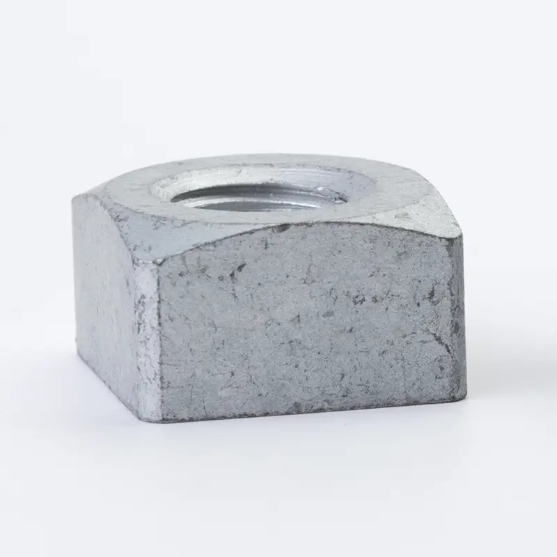 Square Nuts Four-Sided Nuts Steel Square Nuts a