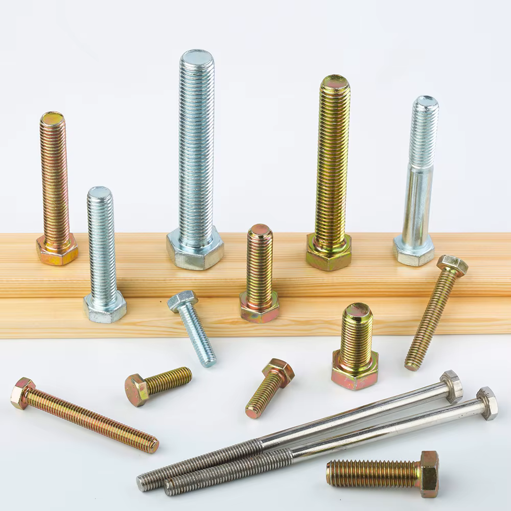 Hex bolts packaged for shipping
